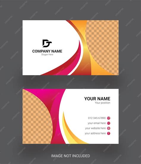Front and Back Business Cards 的图像结果