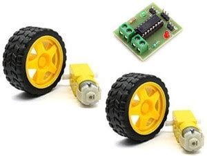 Creative Technologies Dc Bo Motor Dual Shaft and Wheels Smart Car Robot ...