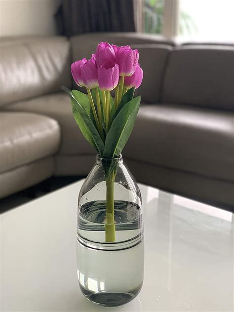 Buy Fourwalls Beautiful Artificial Polyester and Plastic Tulip Flower ...
