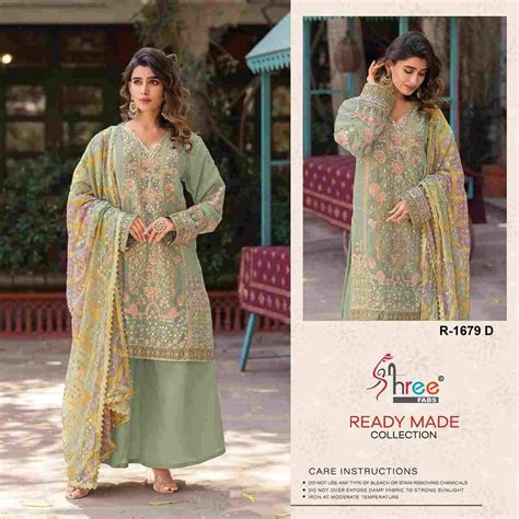 SHREE FABS HIT DESIGN R-1679 COLOURS BY SHREE FABS R-1679-A TO R-1679-D ...