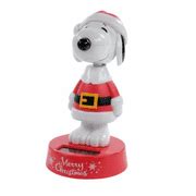Buy Peanuts Santa Snoopy Solar Bobblehead Bobbler New with Box Online ...