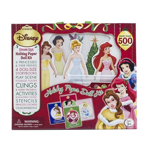 Buy Disney Holiday Paper Doll Kit Book Online at Low Prices in India ...