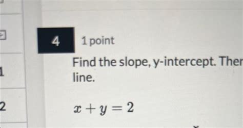 How to Find the Y-Intercept Using Slope Using Two Points 的图像结果