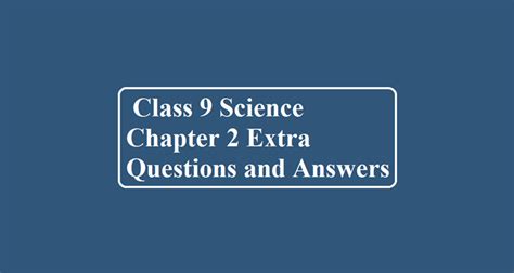 Image result for Class 9 Science Chapter 2 Important Questions