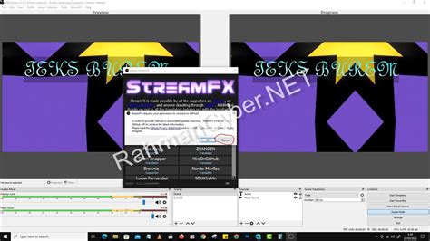 Stream FX Tutorial 的图像结果