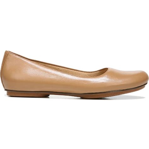 Naturalizer Womens Maxwell Tan Ballet Flats Shoes 10.5 Medium (B M ...