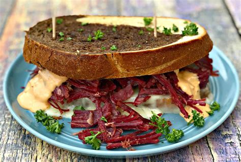 Instant Pot Corned Beef Reuben Sandwich