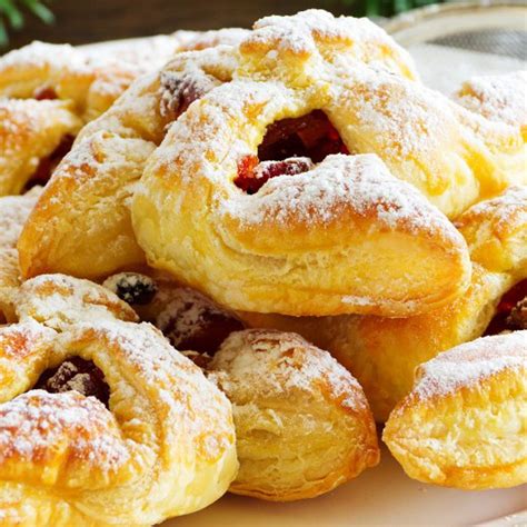 Pastelitos de hojaldre rellenos de manzana, postre exprés (en 3 minutos ...