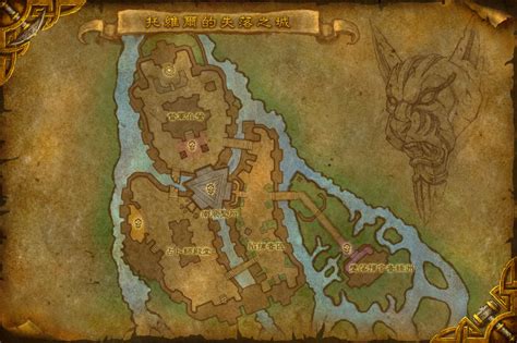 魔兽世界WOW：游戏地图飞行点以及怪物分布