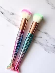 Chronex 2PCS Makeup Face Blush & Foundation Powder Brush Set | Soft ...