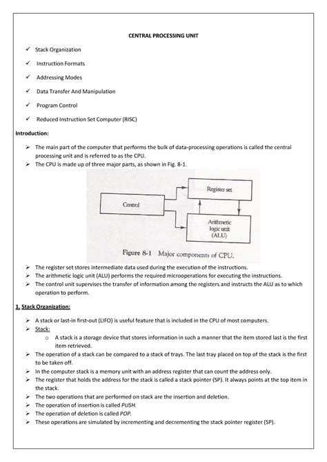 Image result for Basic Component of CPU