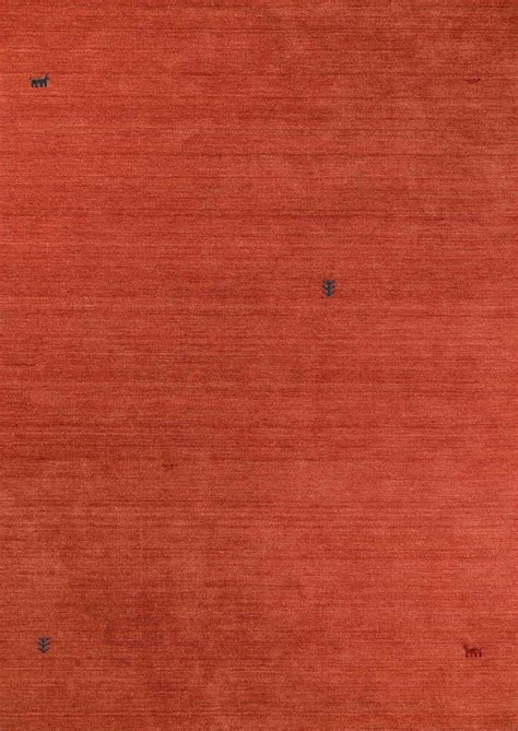 Traditional Loom knot Gabbeh Colourmix Rust Rug Carpet