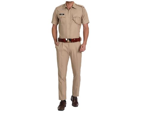 HALF SLEEVES-READYMADE KHAKHI UNIFORM-OCM/RAYMONDS FABRIC – Blue Army India