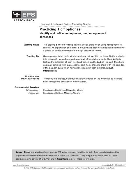 Homophones practice - Homophone - ####### Learning Notes This Spelling ...