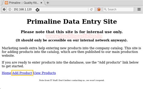 Hack the De-ICE: S1.120 VM (Boot to Root) - Hacking Articles