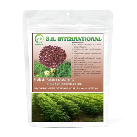 SK ORGANIC Sababul Grass Seeds for Cattle fodder like Goat sheep ...