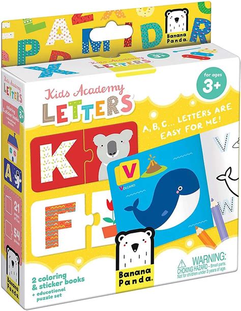 Banana Panda Kid Academy Letters, Coloring Book & India | Ubuy