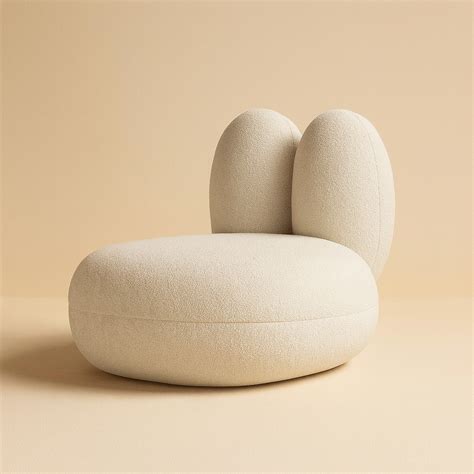 Pebblo Nest Statement Lounge Chair Playful Postmodern Accent ...