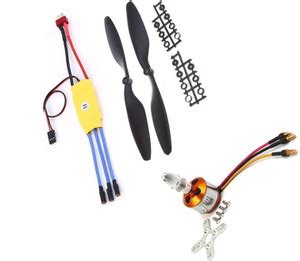 INVENTO 1Pcs 1400KV BLDC Brushless Motor + 30A ESC + 1245 12x4.5 12 ...