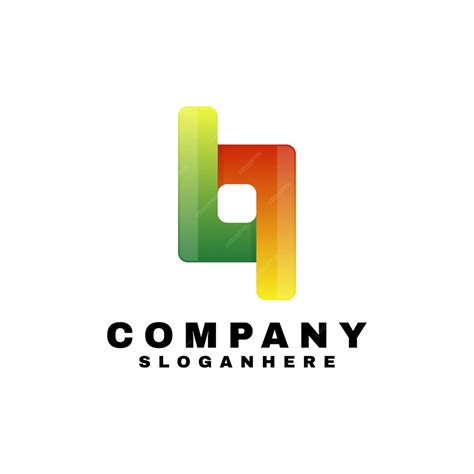 Abstract logo design with colorful | Premium Vector