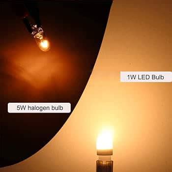 Image result for LED vs Halogen Light Bulbs