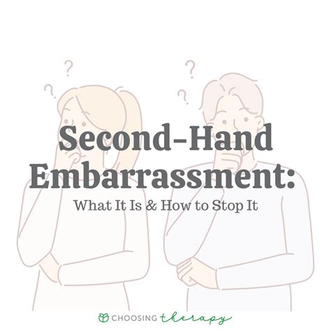 What Is Vicarious Embarrassment?