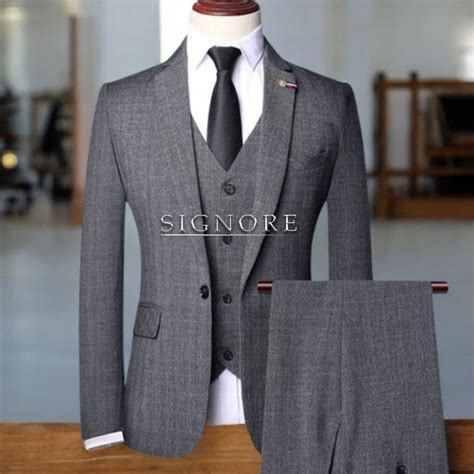 Shop Classic Gray Three-Piece Suit | Elevate Your Style