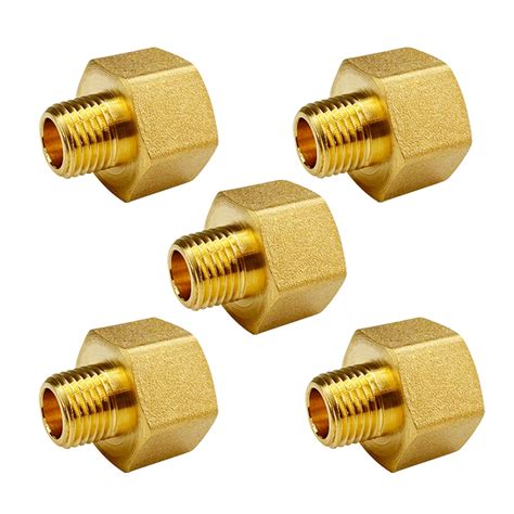 Amazon.com: TALEGEN 5 pcs 1/2" NPT Female x 1/4” NPT Male Connector ...