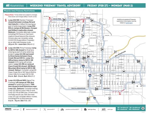 ADOT construction projects to close Phoenix-area freeway lanes this weekend