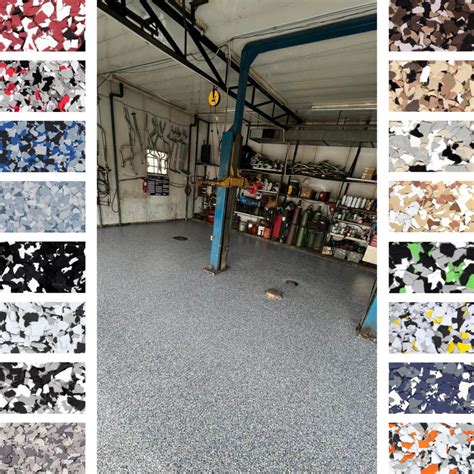 Flake Epoxy | Wavy Resins | Epoxy Flake Floor