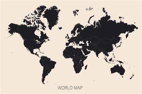 Detailed Map of the World 的图像结果