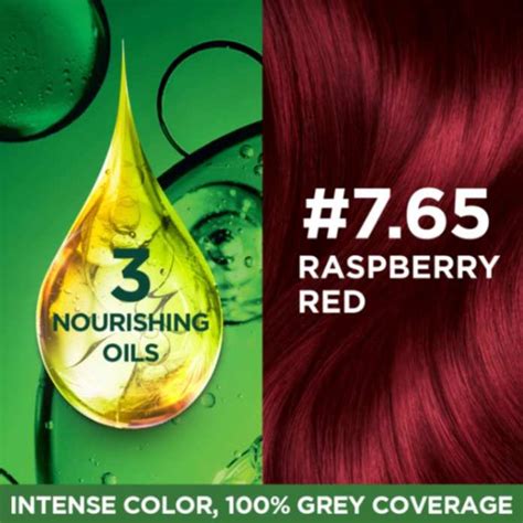 Garnier Color Naturals Raspberry Red Hair Color Shade 7.65