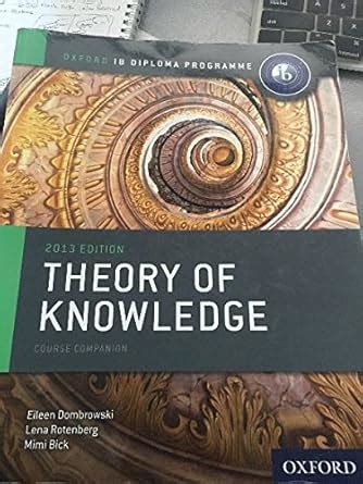 Amazon.in: Buy Theory of knowledge Book Online at Low Prices in India ...