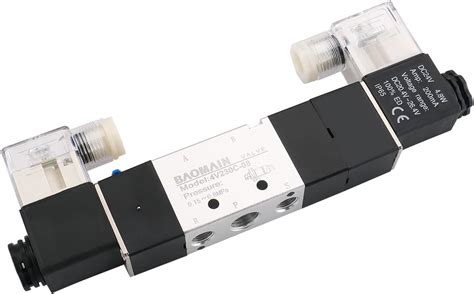 Baomain Pneumatic Solenoid Air Valve 4V230C-08 DC India | Ubuy