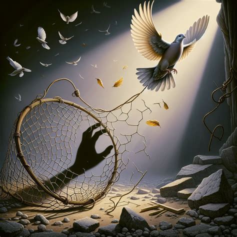 What does Psalms 124:7 mean? | Bible Art