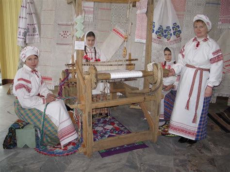 Белорусское ткачество: Ткачество