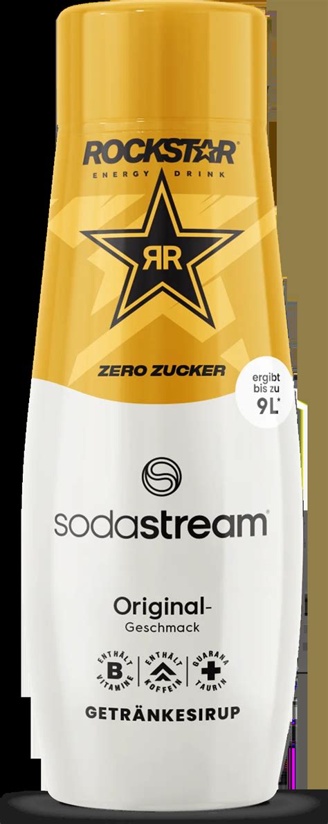 Sodastream Rockstar Zero Sugar Syrup, 440 ml - Piccantino Online Shop ...
