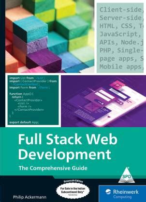Full Stack Web Development: The Comprehensive Guide (Grayscale Indian ...