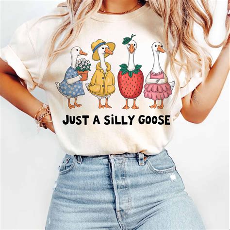 Just A Silly Goose Png, Silly Goose Png, Silly Goose on the Loose Png ...
