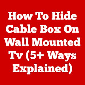 Wall Mount TV Hide Cable Box 的图像结果