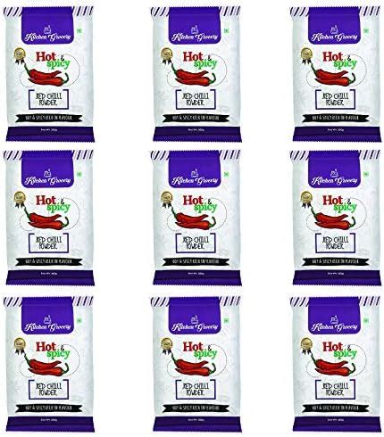 Kitchen Grocery Red Chilli Powder Hot & Spicy Rich in Flavour - Pack of ...