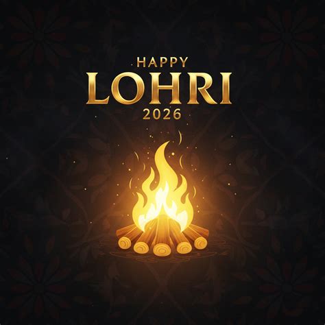 🔥 Happy Lohri 2026 Wishes Download Free Background Free Download 2026