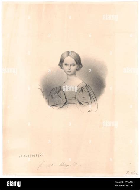 Portrait of the book Aleksandra (Bavarian royal family); Gatterer ...