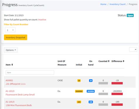 SmartScan Inventory Count 的图像结果