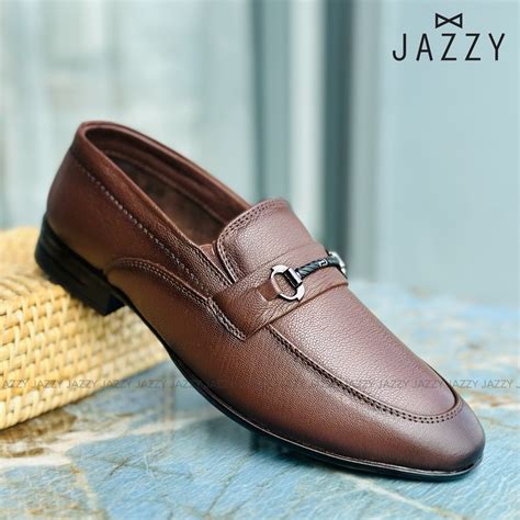 MEN’S GENUINE LEATHER PENNY LOAFERS – Jazzy.lk
