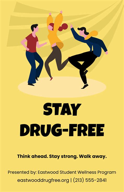 Free Drug Awareness Poster Templates to Edit Online