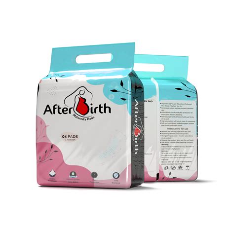 AfterBirth | Maternity Pads | Pack of 4 Pads | Fixator Free – Sheril ...