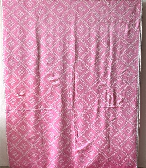 Gulabi Noor Pure Gajji Silk Bandhani Saree – Kapaas Katha