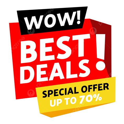Best And Special Offer PNG, Vector, PSD, and Clipart With Transparent ...