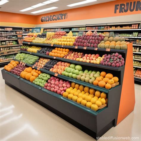 create a simple yet spectacular end cap display for a grocery store ...